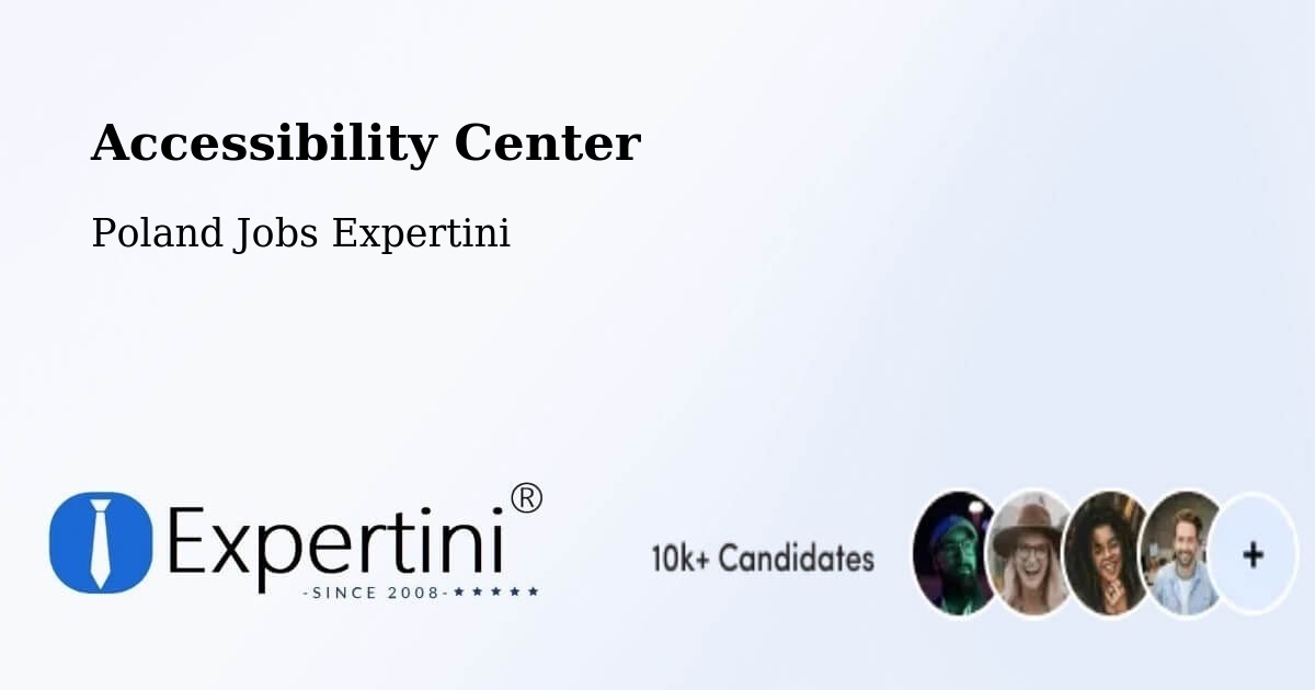 Accessibility Statement – Cielądz - Poland Jobs Expertini