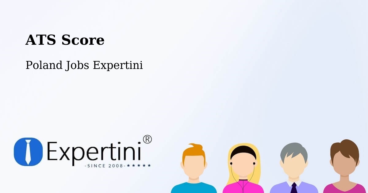 Resume ATS Score & Job Description Match Tool – Cielądz - Poland Jobs Expertini