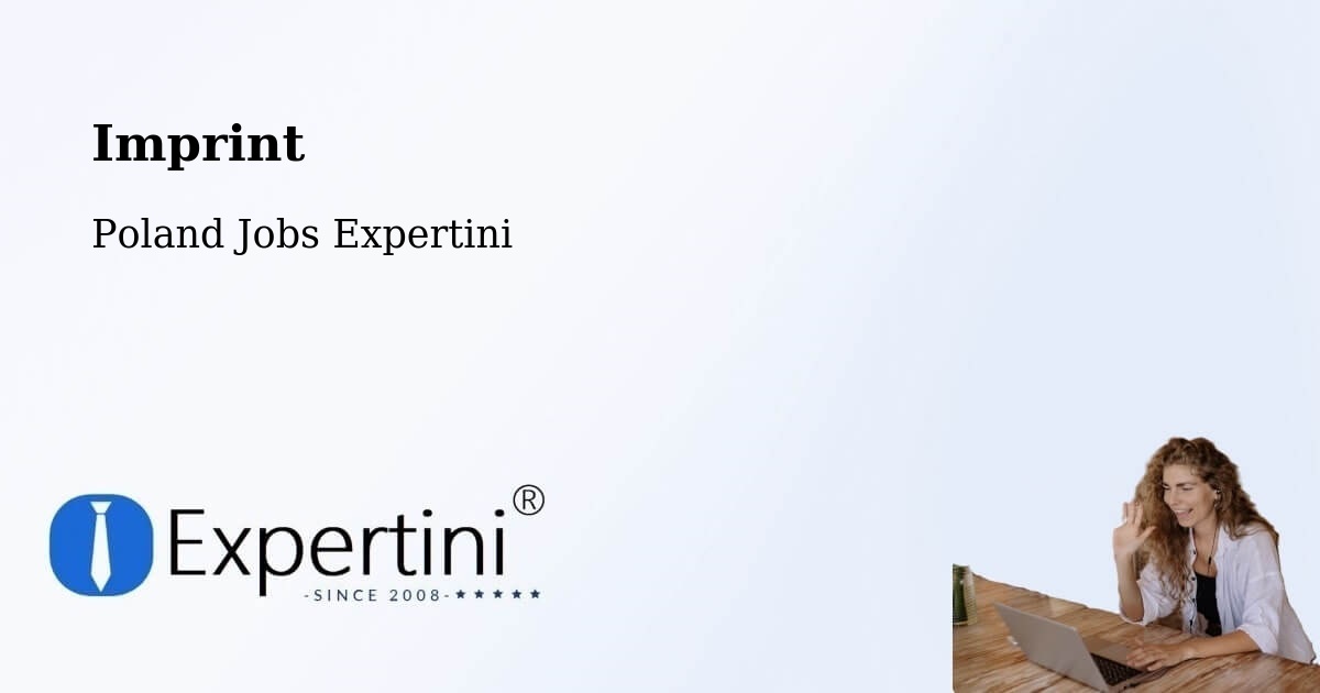 Imprint – Cielądz - Poland Jobs Expertini